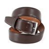 Picture of Dark Brown Smooth Calf Leather Belt - 3,5 cm. wide