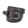 Picture of Black Smooth Calf Leather Belt - 3 cm. wide