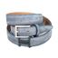 Picture of Aviation Blue Vintage Shaped Calf Leather Belt