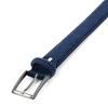 Picture of Blue Alcantara Belt - 3,5 cm. wide