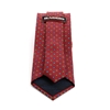 Picture of Red Micro Patterned Silk Tie - 8 cm. wide