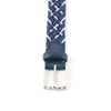 Picture of Blue & Grey Braided Belt - 3,5 cm. wide