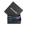 Picture of Blue & Grey Braided Belt - 3,5 cm. wide