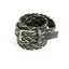 Picture of Green & Grey Braided Belt - 3,5 cm. wide
