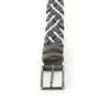 Picture of Grey & White Braided Belt - 3,5 cm. wide