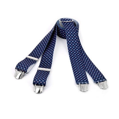 Picture of Micro Flowers Fancy Clip Suspenders - 3,5 cm. wide