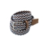 Picture of Brown & Blue Braided Belt - 3,5 cm. wide