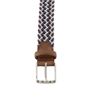 Picture of Brown & Blue Braided Belt - 3,5 cm. wide