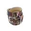 Picture of Colorful Patterned Wool Fabric Belt - 3,5 cm. wide