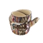 Picture of Multicolor Patterned Wool Fabric Belt - 3,5 cm. wide