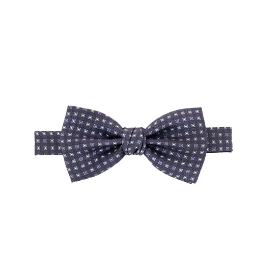 Picture of Micro Pattern Silk Bow Tie