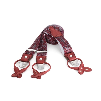 Picture of Paisley Pattern Suspenders - 3,5 cm. wide