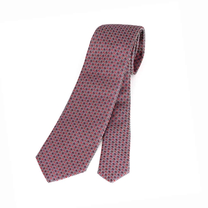 Picture of Micro Pattern Silk Tie - 7 cm. wide 