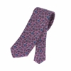 Picture of Flowers Pattern Wool Tie - 7 cm. wide 