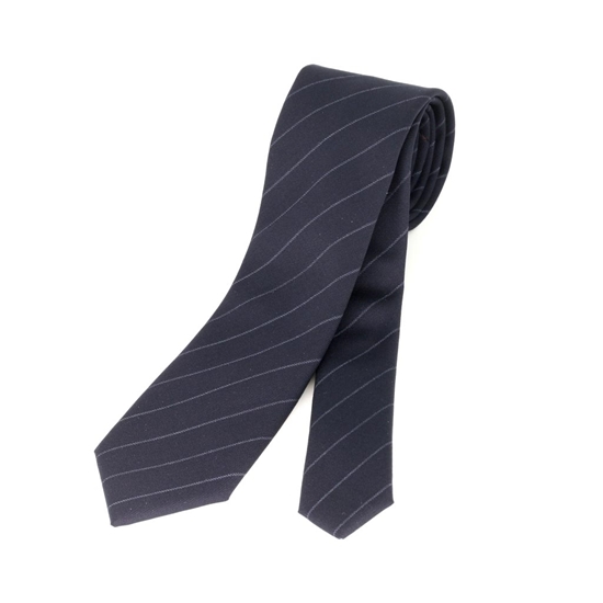 Picture of Pinstriped  Wool Tie - 7 cm. wide 