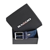 Picture of Avion Blue Perforeted Alcantara Belt - 3,5 cm. wide