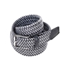 Picture of Black & Grey Braided Belt - 3,5 cm. wide