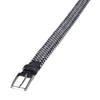 Picture of Black & Grey Braided Belt - 3,5 cm. wide