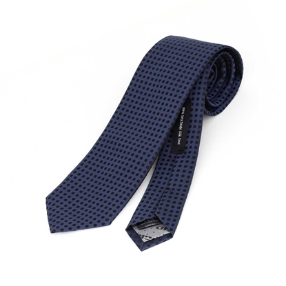 Picture of Dots Pattern Jacquard Silk Tie - 7 cm. wide 