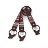 Picture of Geometric Fancy Convertible Ends Suspenders - 3,5 cm. wide