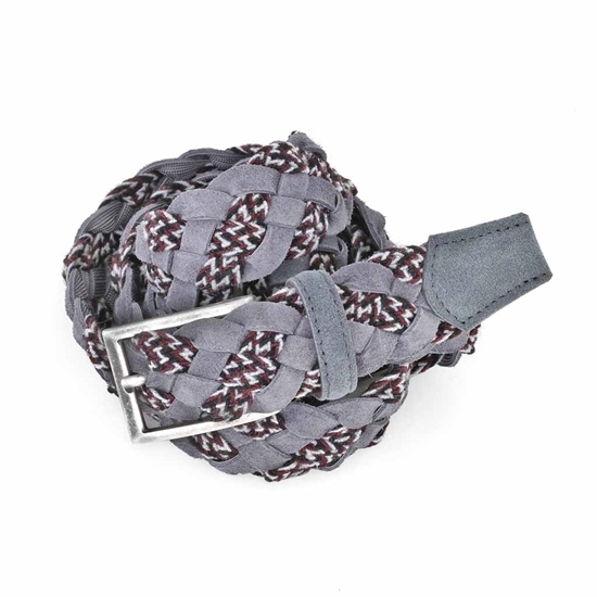 Picture of Grey Braided Belt - 3,5 cm. wide