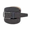 Picture of Grey Perforeted Alcantara Belt - 3,5 cm. wide