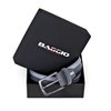 Picture of Three Greys Alcantara Belt - 3,5 cm. wide
