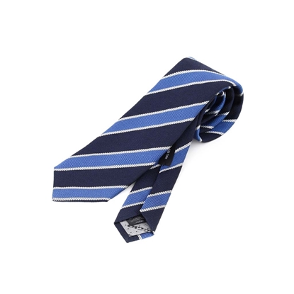Picture of Regimental Jacquard Silk Tie - 7 cm. wide 