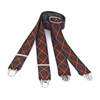 Picture of Lozange Pattern Clip Suspenders - 3,5 cm. wide