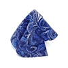 Picture of Blue Paisley Silk Handkerchief