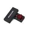 Picture of Red Salt & Pepper Silk Bow Tie
