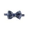 Picture of Blue Checked Silk Bow Tie