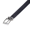 Picture of Blue stiching Calf Leather Belt - 3,5 cm. wide