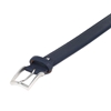 Picture of Blue Saffiano printed Calf Leather Belt - 3,5 cm. wide