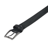 Picture of Black Flat Calf Leather Belt - 3,5 cm. wide