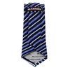 Picture of Blue Regimental Jacquard Silk Tie - 7 cm. wide 