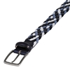 Picture of Blue, Avion & Light Grey Braided Belt - 3,5 cm. wide