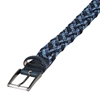 Picture of Dark Blue &  Melange Blue Braided  Belt - 3,5 cm. wide
