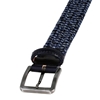 Picture of Light Blue & Dark Blue Elastic Braided Belt - 3,5 cm. wide
