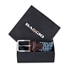 Picture of Light Blue & Brown Elastic Braided Belt - 3,5 cm. wide