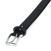 Picture of Black Saffiano printed Calf Leather Belt - 3,5 cm. wide