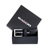 Picture of Black Saffiano printed Calf Leather Belt - 3,5 cm. wide